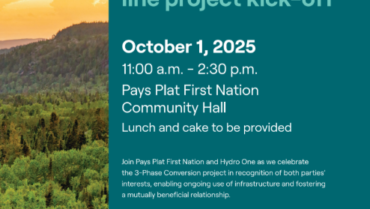 3-Phase Power Line Project Kick-Off: October 1st at 11:00am