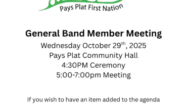 General Band Member Meeting, October 29th