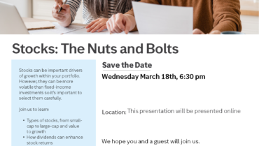 Financial Literacy – Stocks: The Nuts and Bolts