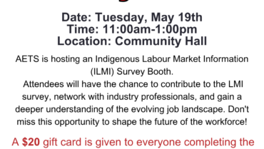 Indigenous Labour Market Information Survey Booth