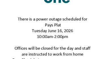 Scheduled Power Outage